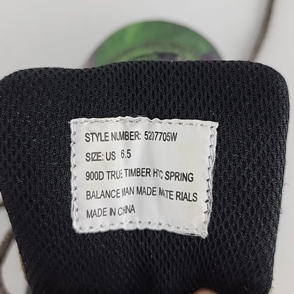 SHE Women's Outdoor Kosoha Hunting Ankle Lace Up Boots Camo Black Green Size 6.5 - Picture 14 of 16